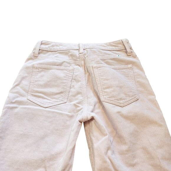 Sunday Best Aritzia Pink Corduroy Pants Sz 4 - Picture 4 of 7